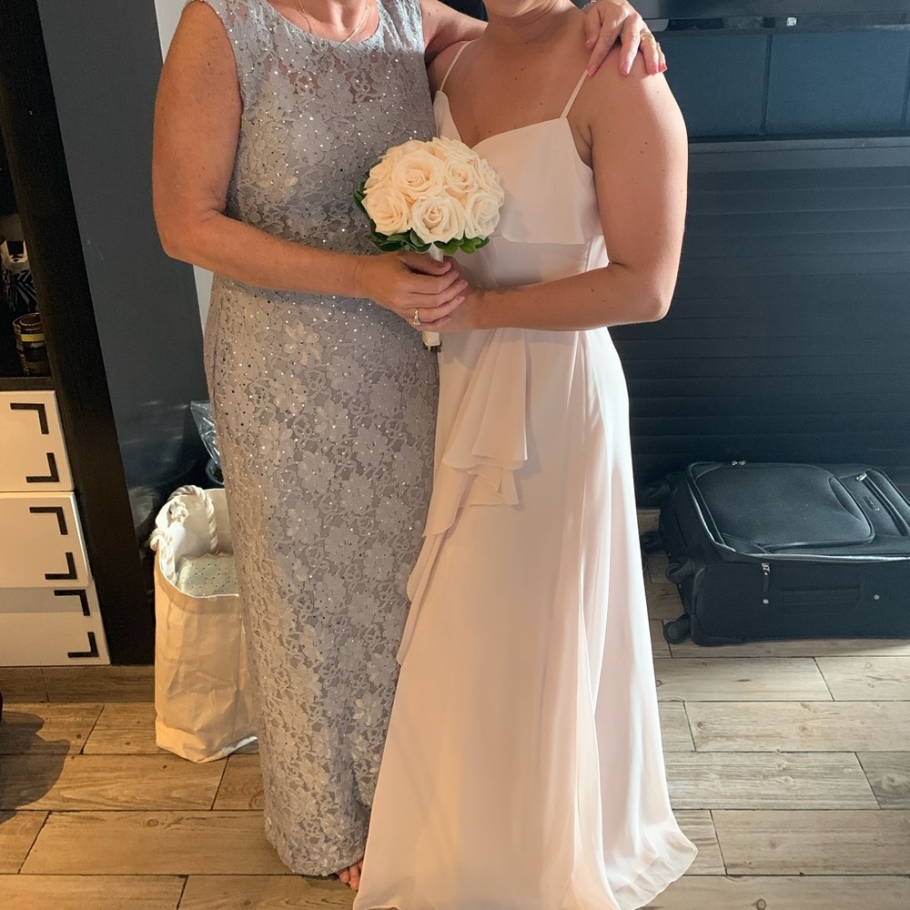 Azazie bride made dress